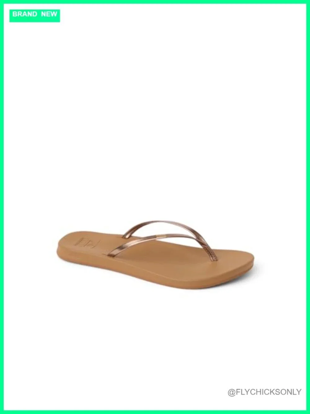 Women's Cushion Slim Thong Sandals - Hook & Loop Closure
